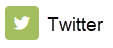 Light green Twitter icon followed by the word 'Twitter'