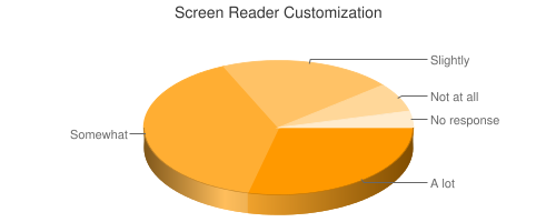 Screen Reader Customization
