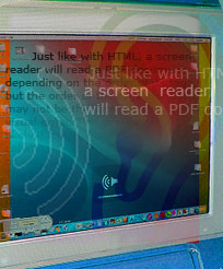 on screen reader for chrome